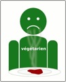 végétarien dégoûté