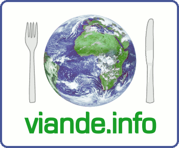 Logo viande.info avec cadre bleu